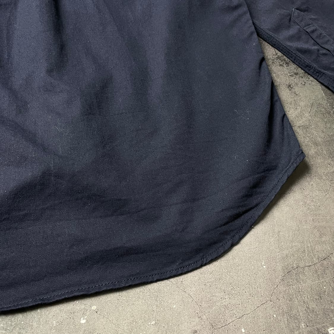 CARHARTT 칼하트 빈티지 네이비 플랩포켓 워크 셔츠 A00971 상품이미지8