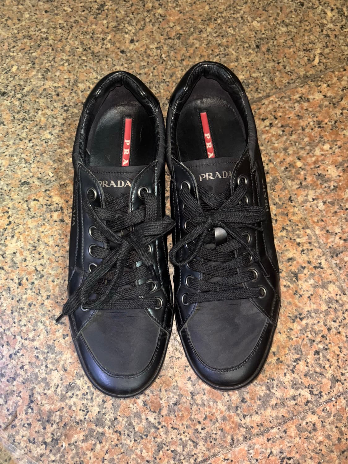 프라다 스포츠 리나일론&레더  스니커즈 8.5 상품이미지2