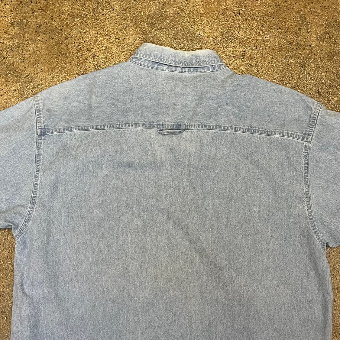 미국 빈티지 할리 데이비슨 데님 반팔 셔츠 상품이미지8