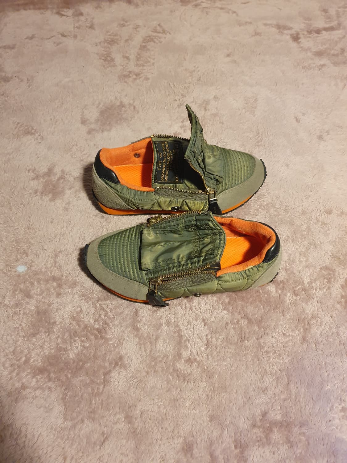Kapital ma-1 khaki shoes 상품이미지3