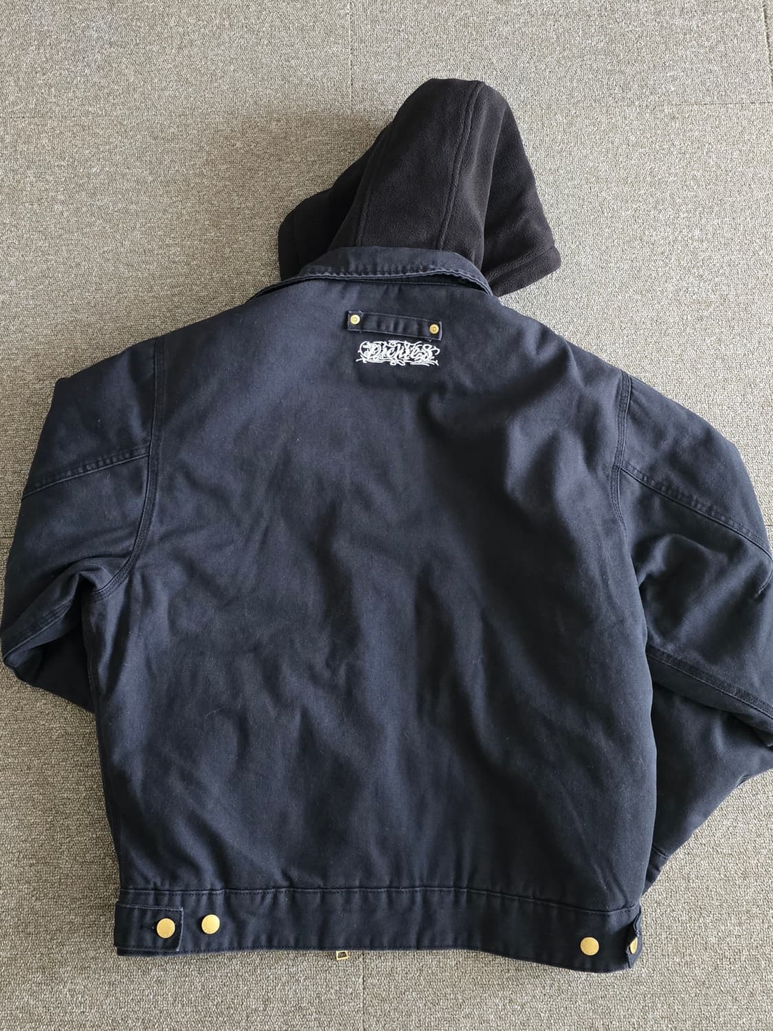 Dickies Supreme 디키즈 슈프림 후드 워크자켓 블랙 M 상품이미지7