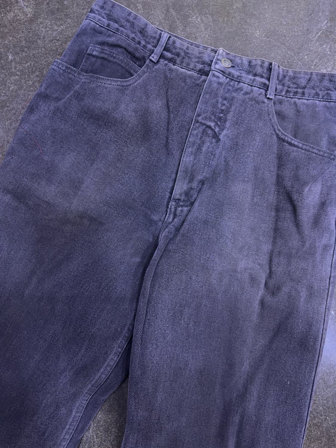 게스 00's 코리아탭 빈티지 그레이 워싱 데님팬츠 30 상품이미지3