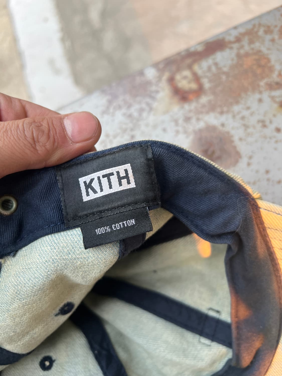 Kith 키스 데님 캡 상품이미지4