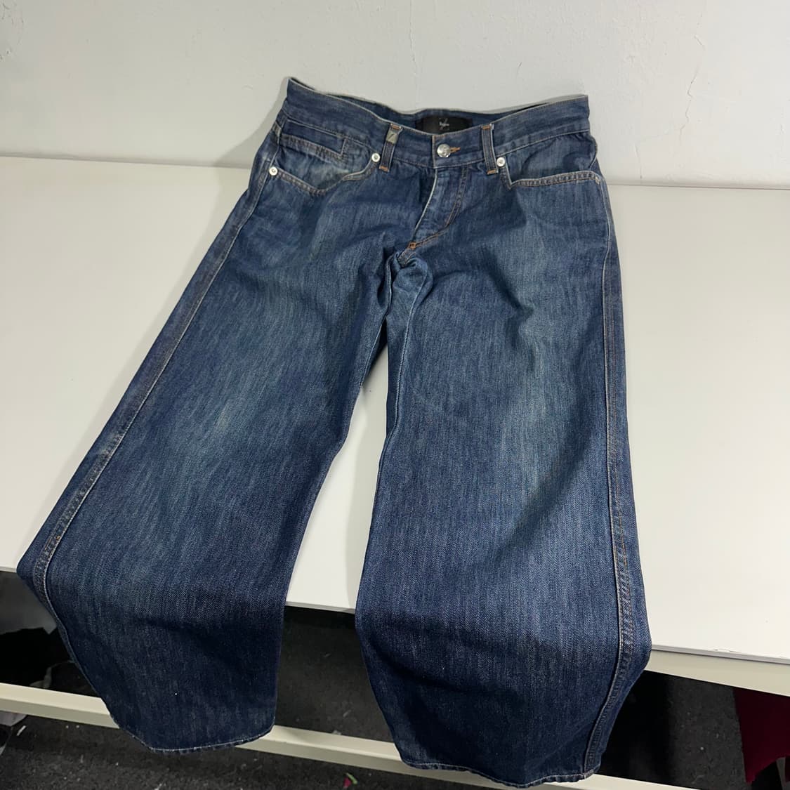 32 제냐 인디고 일자핏 데님팬츠 상품이미지4