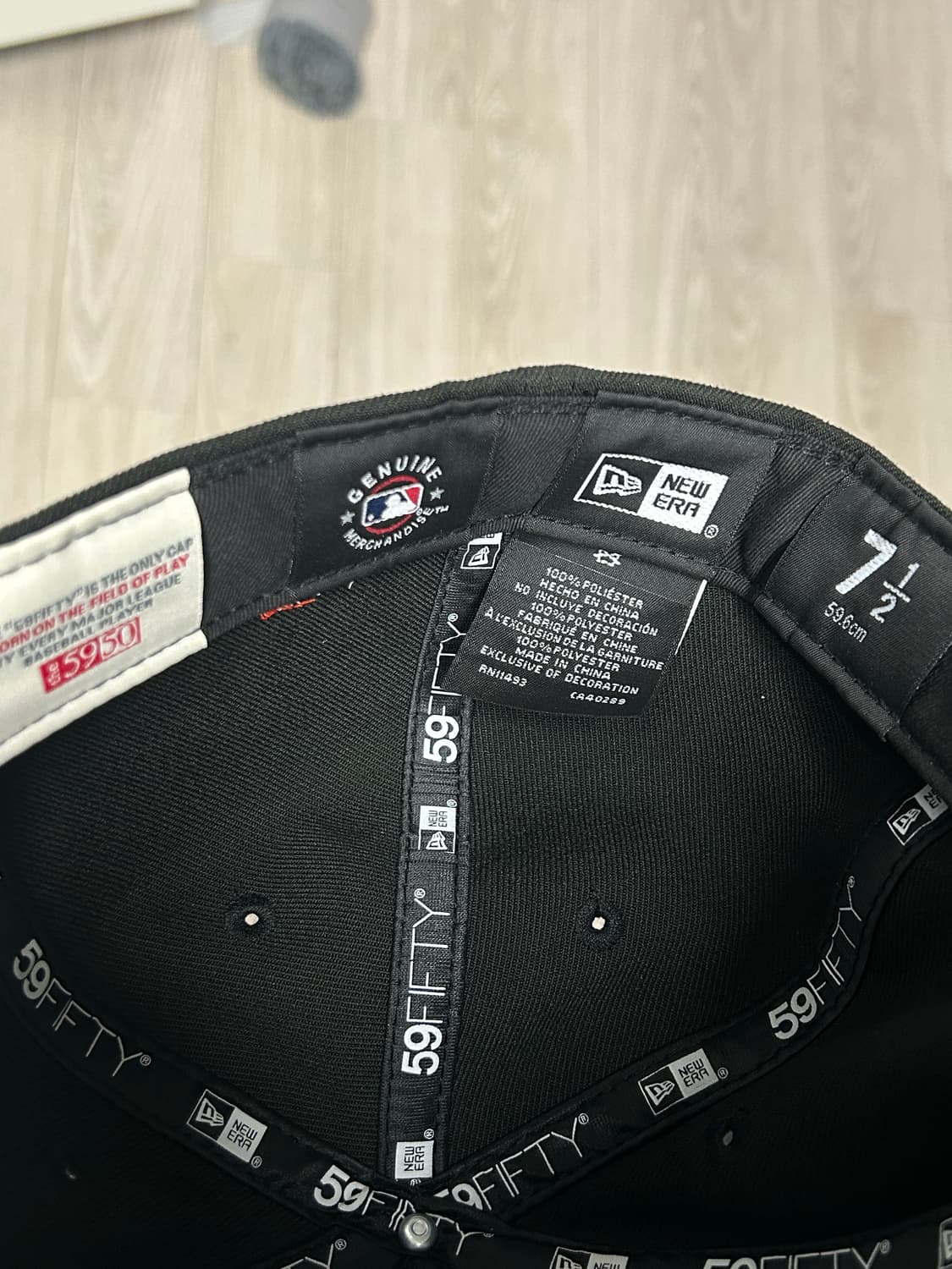 59FIFTY DAY MLB 샌프란시스코 자이언츠 A프레임 피티드캡 블랙 상품이미지3