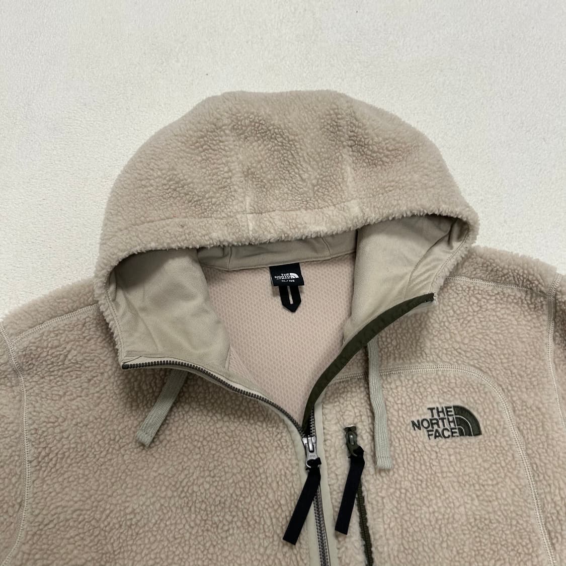 The North Face beige fleece 상품이미지5