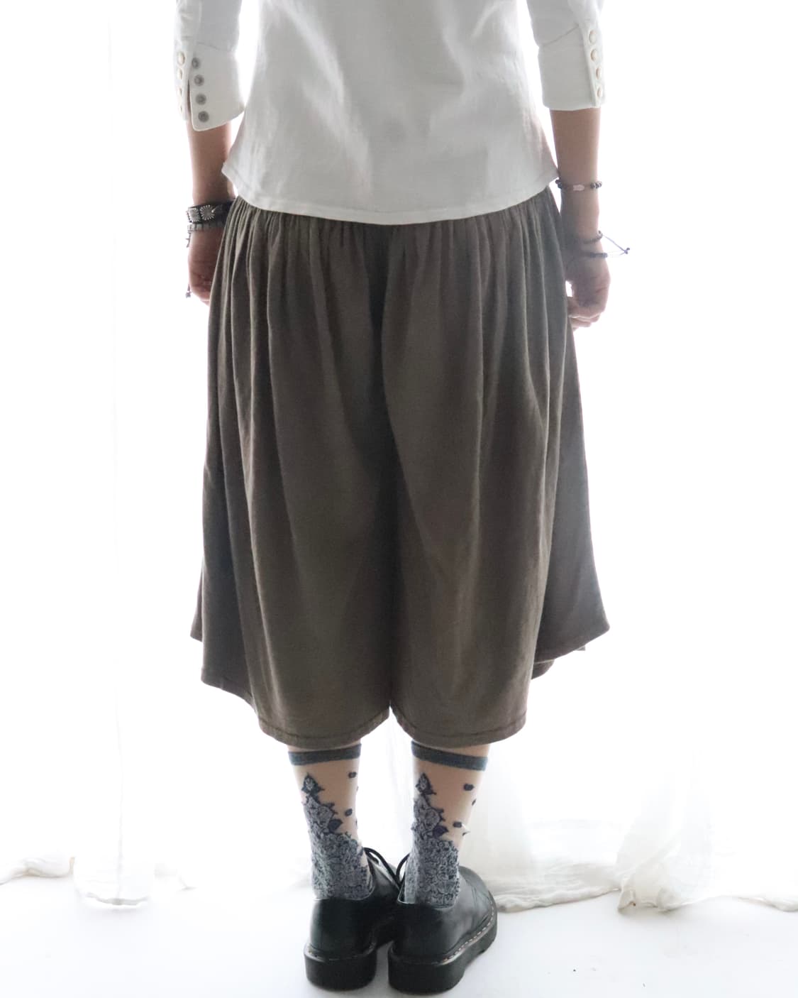 [Kapital] Khaki Brown Culottes Pants 상품이미지6