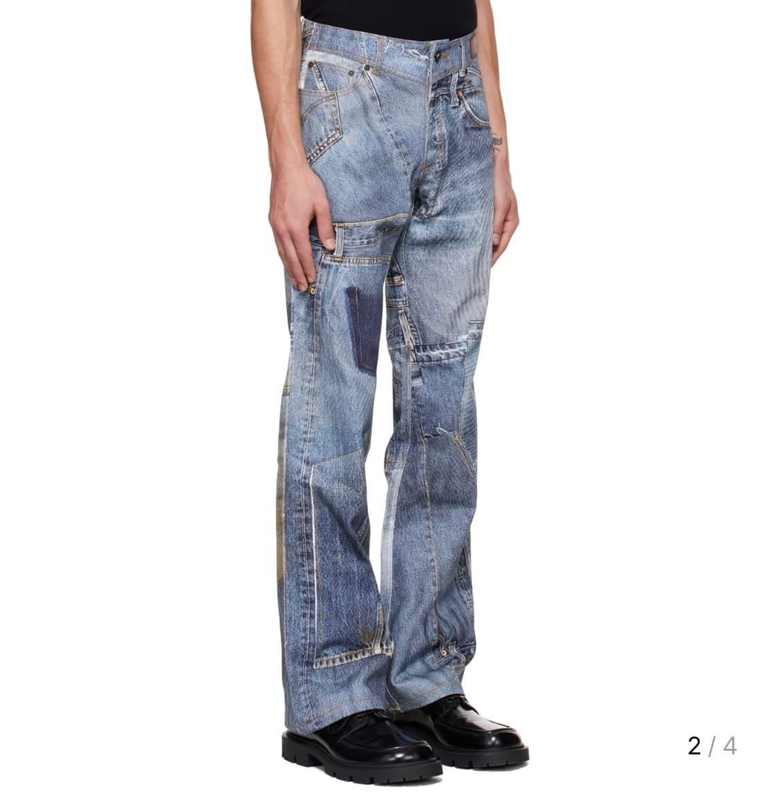 앤더슨벨 프린팅 데님 상품이미지2