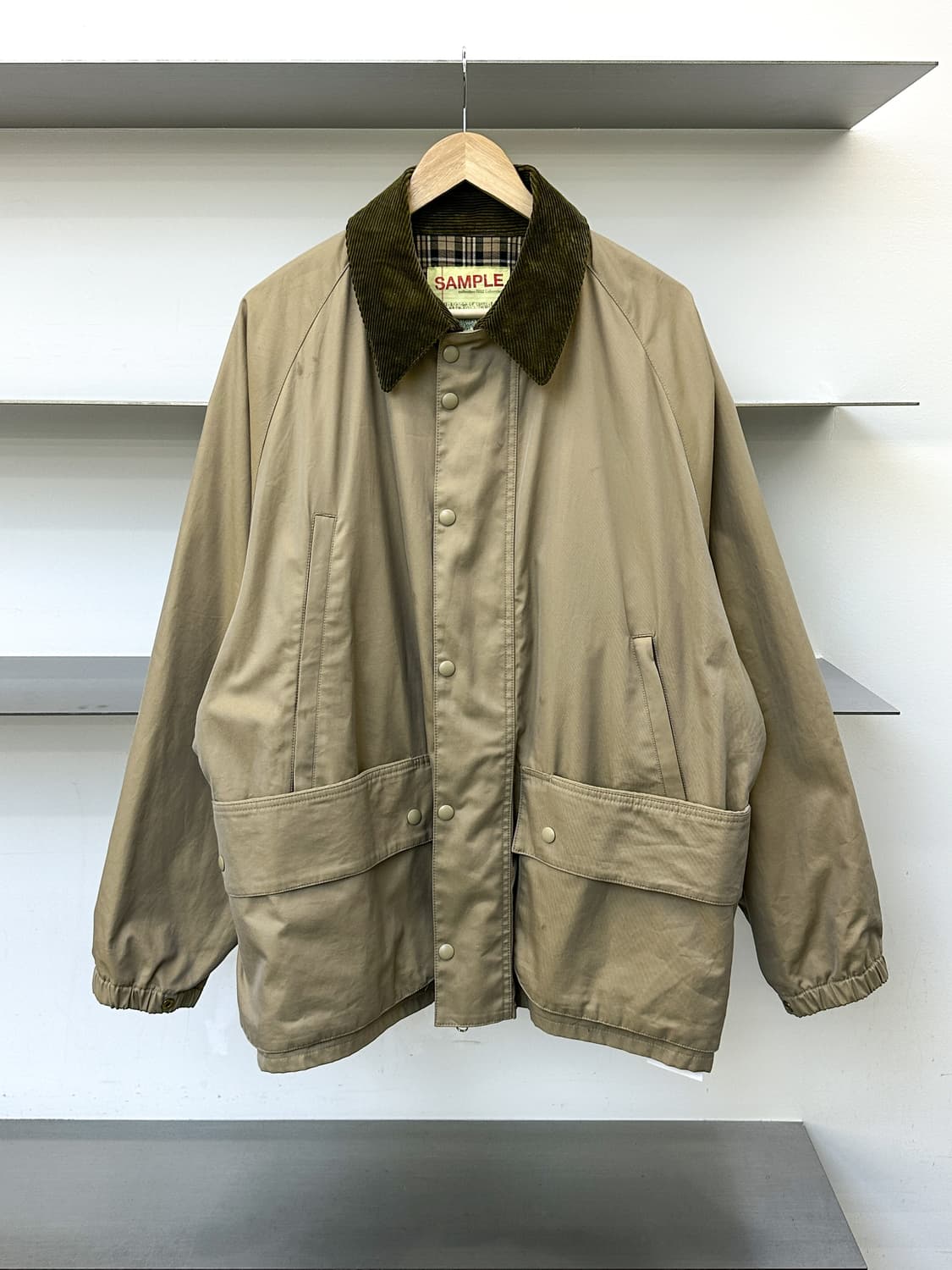 빔즈 18AW SSZ SK8 바버 자켓 상품이미지1