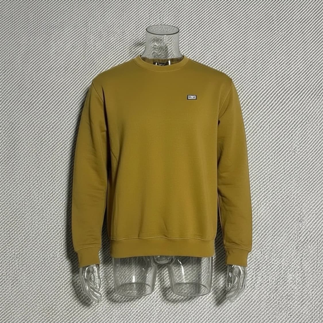 [M] Obey 오베이 겨자 아이즈 라운드 맨투맨 상품이미지1