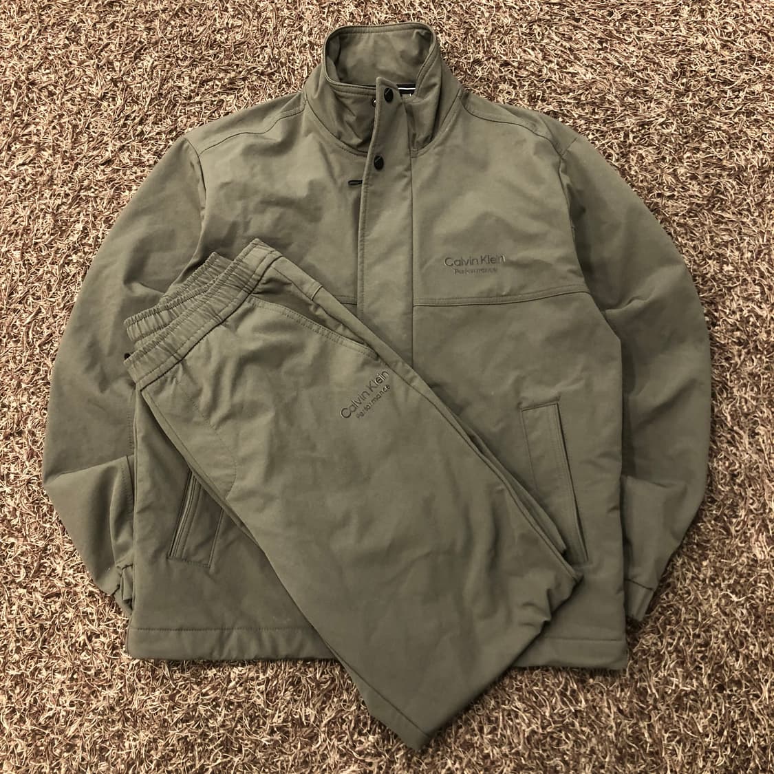 M 캘빈클라인 트레이닝 세트자켓 상품이미지1