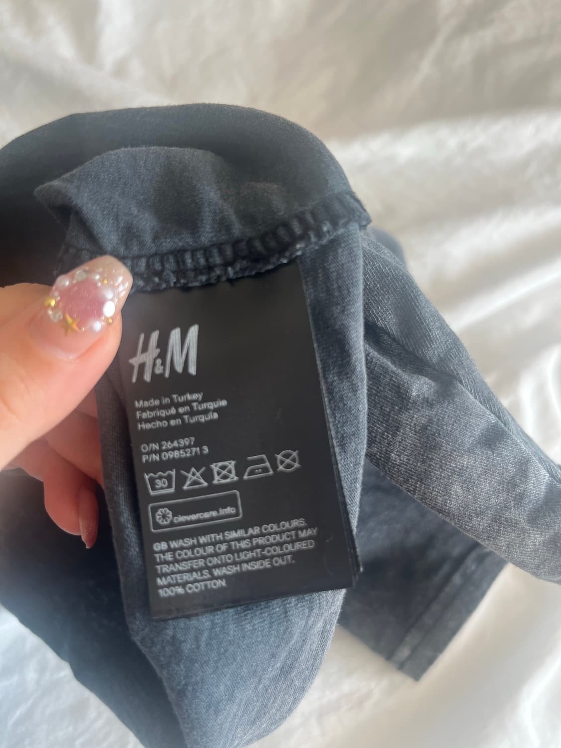 H&M 크롭티 S 상품이미지3