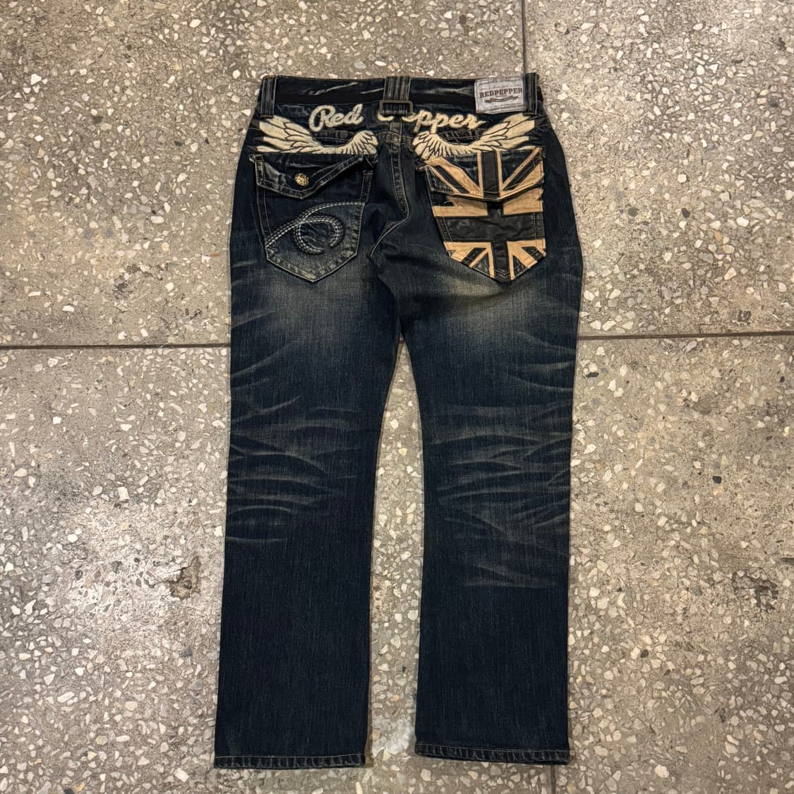 레드 페퍼 빈티지 펑크 데님팬츠 상품이미지2