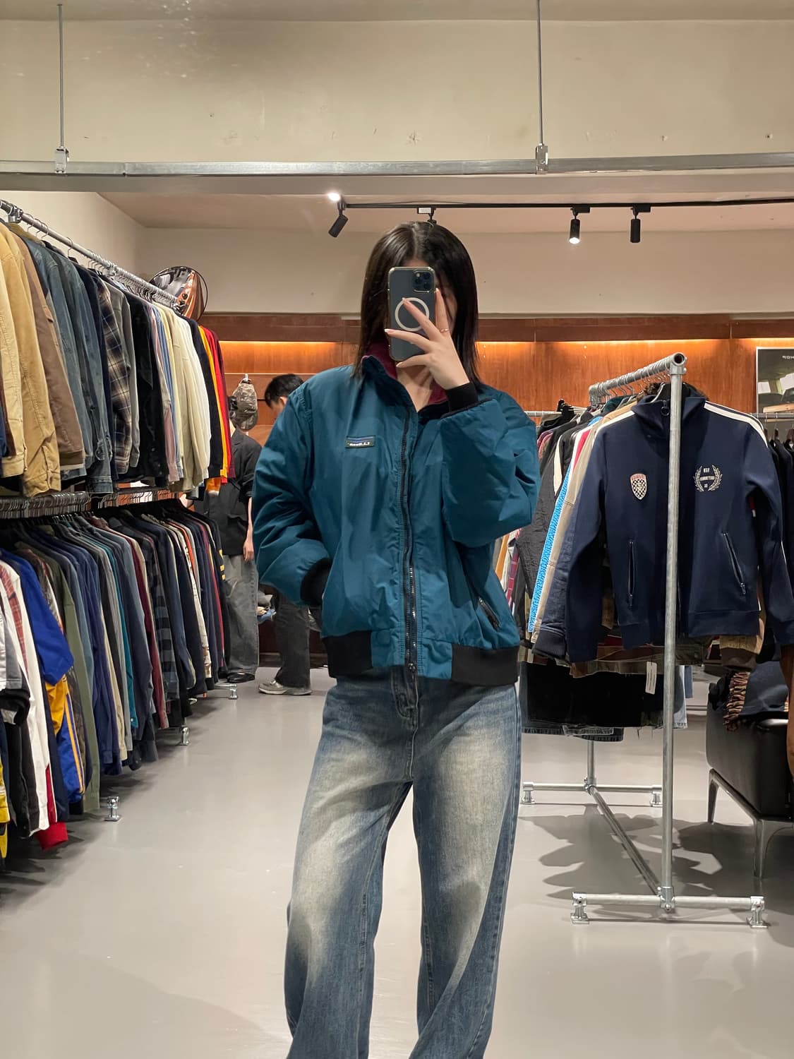 L.L Bean 플리스 점퍼 자켓   상품이미지2