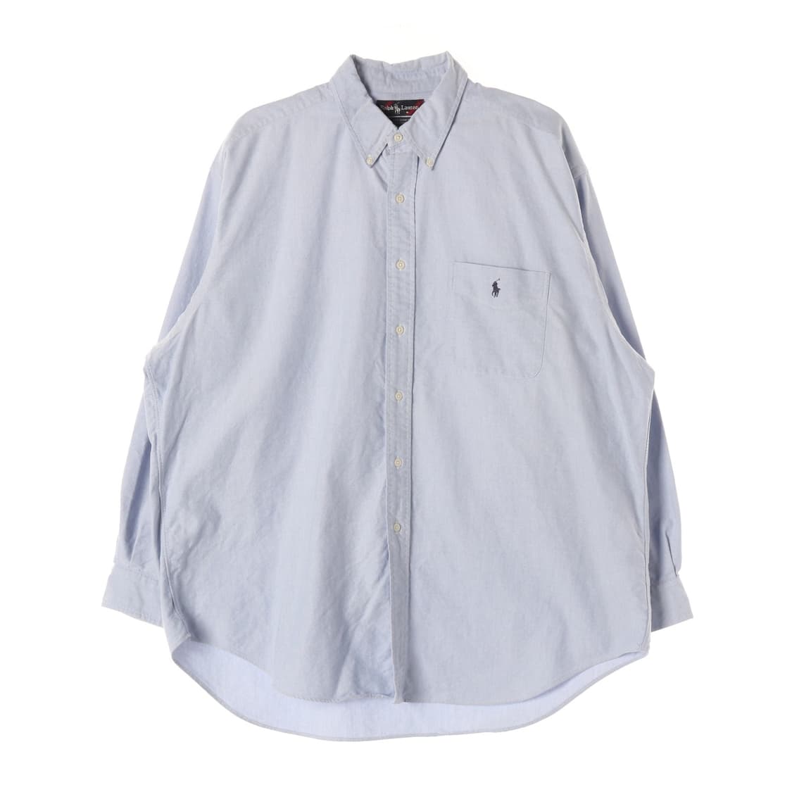 폴로 랄프 로렌 빅 셔츠 라이트 블루 XL 상품이미지1