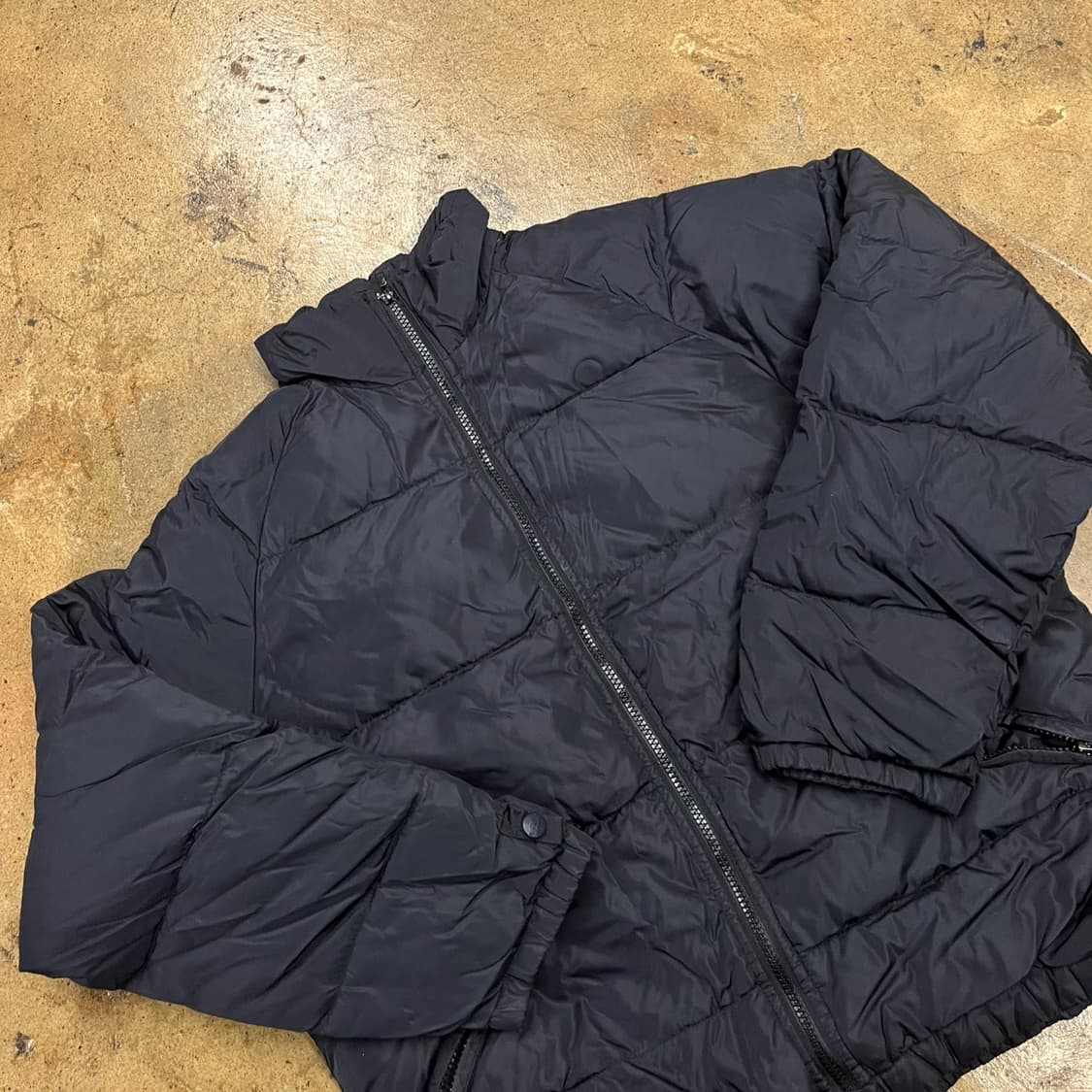 [정품/M] 엘엘빈 LL BEAN 블랙 패딩 점퍼 b10 상품이미지1