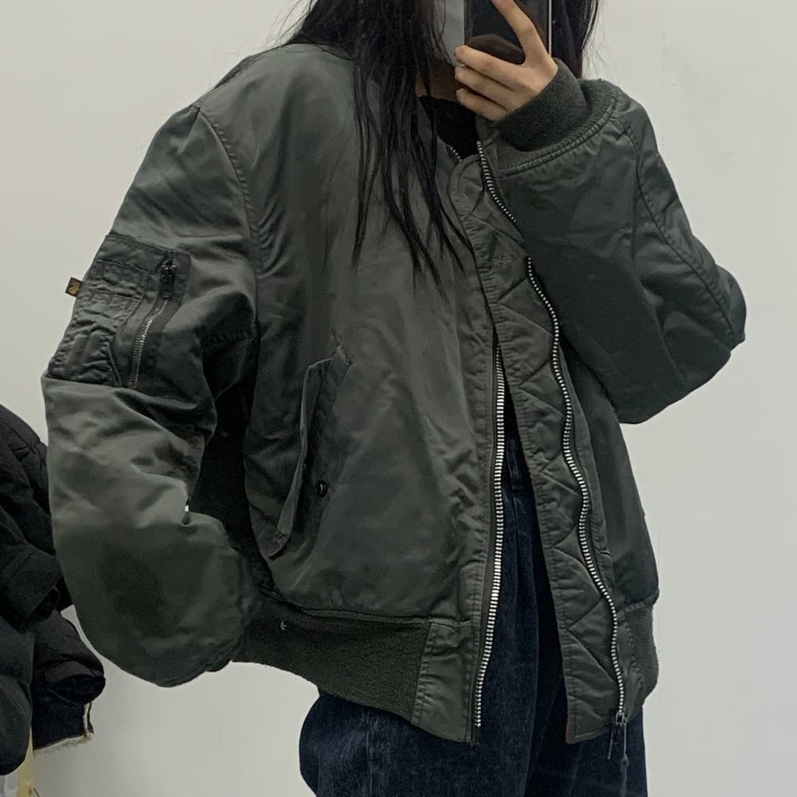 L 알파인더스트리 MA-1 마원 항공 점퍼 상품이미지2