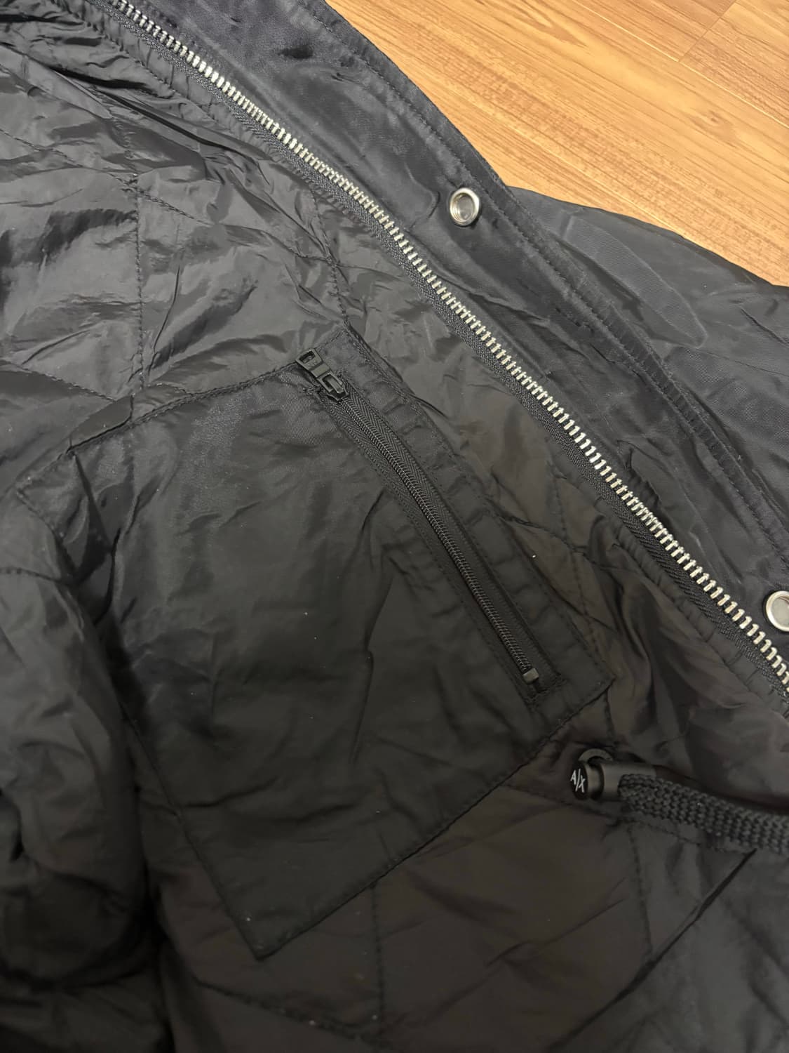 ARMANI EXCHANGE 자켓형 체크코트 상품이미지9