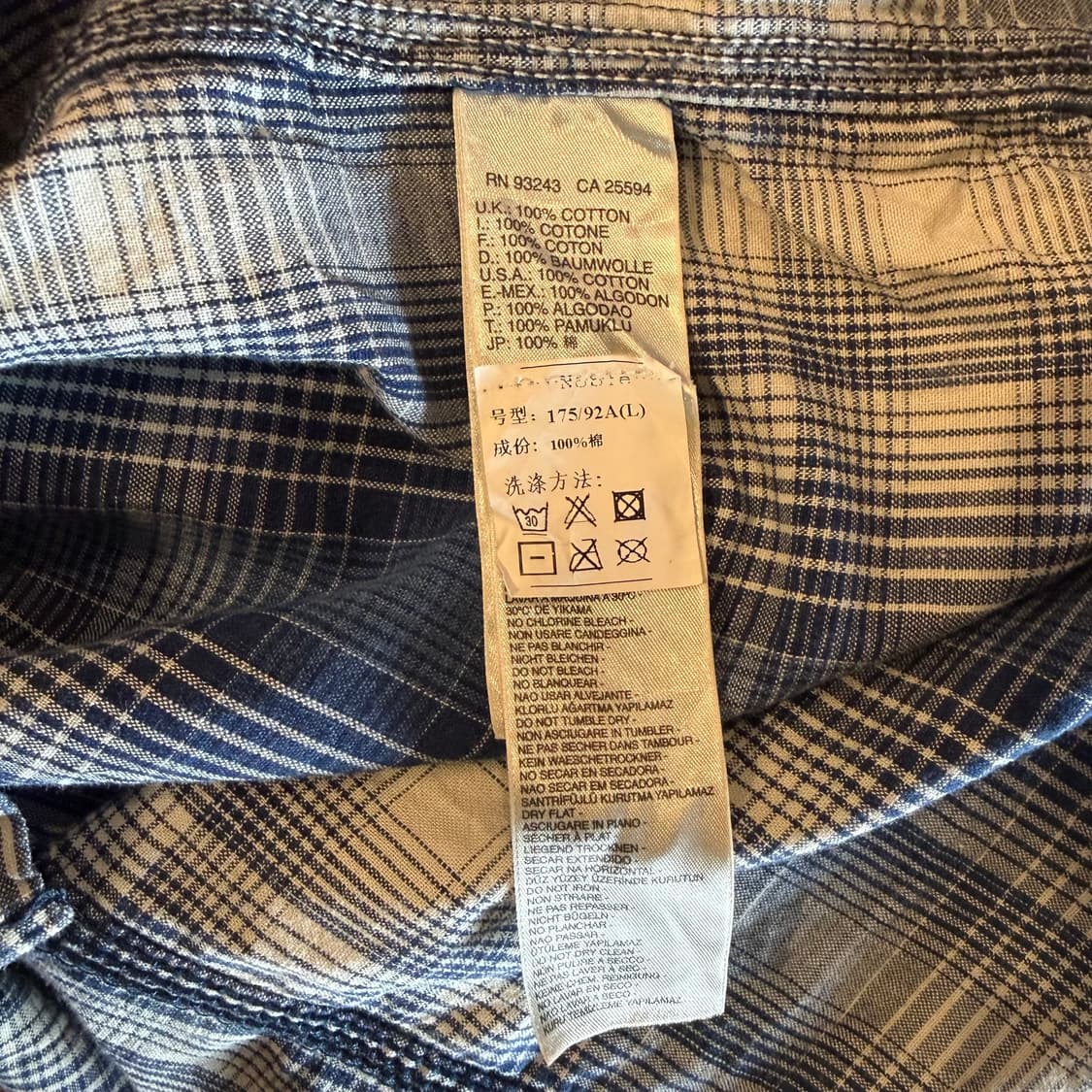 디젤 플란넬 2포켓 셔츠 상품이미지3