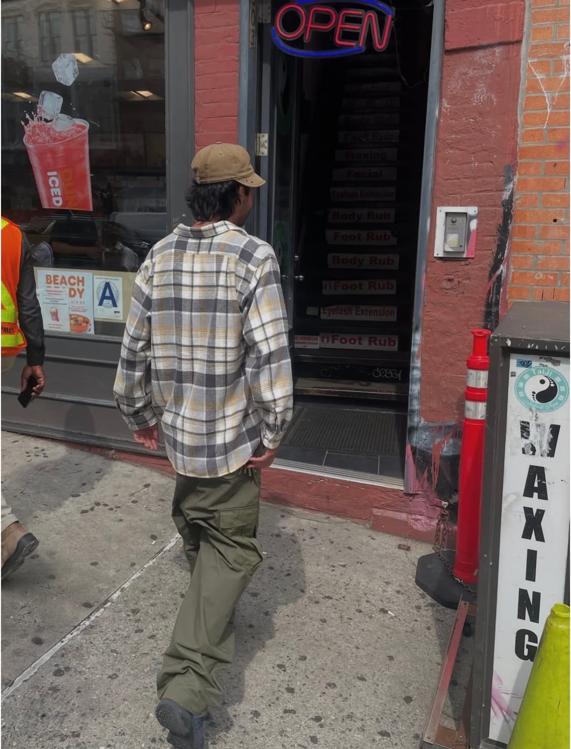 나나미카 카고 팬츠 카키 상품이미지2