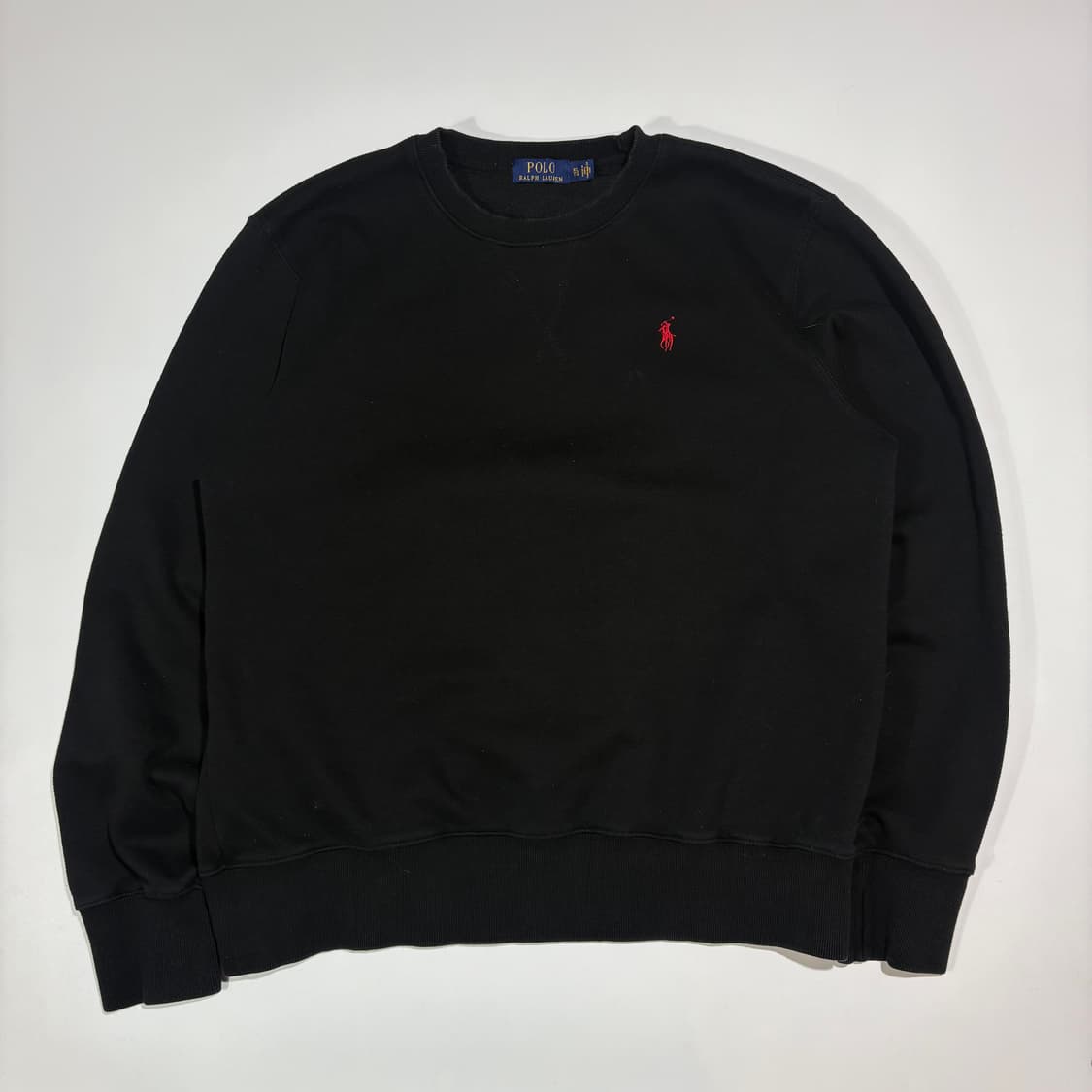 폴로랄프로렌 블랙 포니 자수 맨투맨 상품이미지1