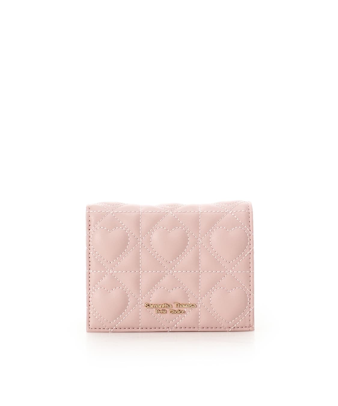 사만사베가 사만사타바사 핑크 하트 퀄트 미니 반지갑 상품이미지1