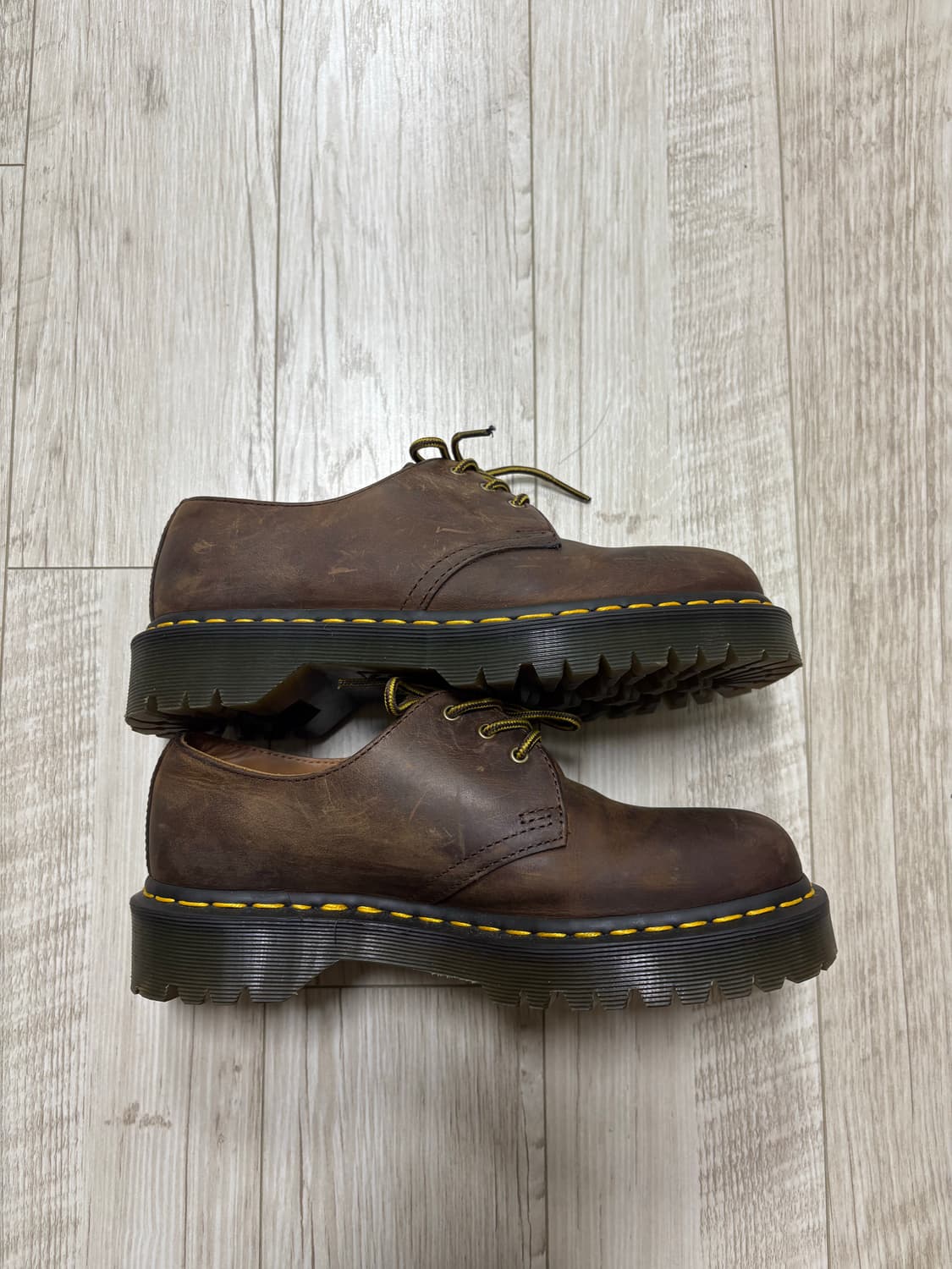 닥터마틴 1461 3홀 크레이지홀스 벡스 250 상품이미지3