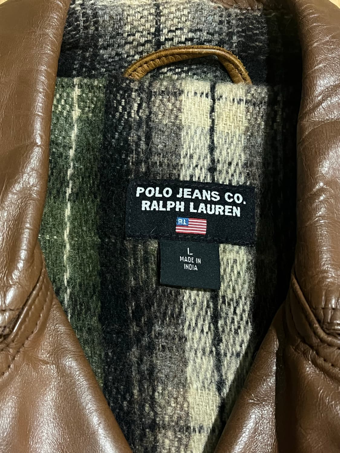 폴로 레더 카코트 상품이미지3