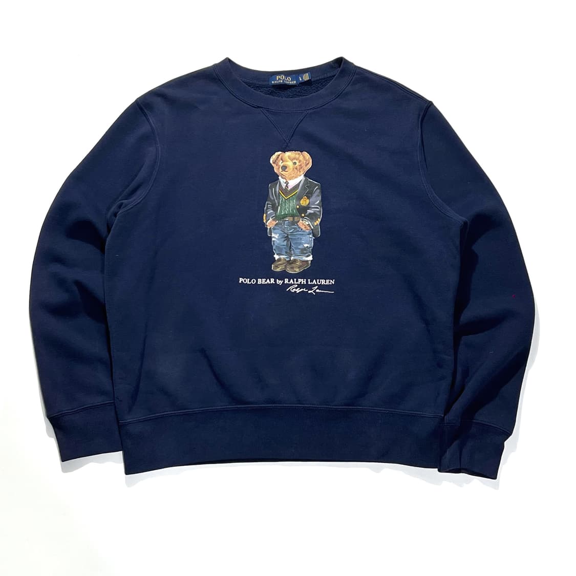 폴로 베어 네이비 맨투맨 상품이미지1