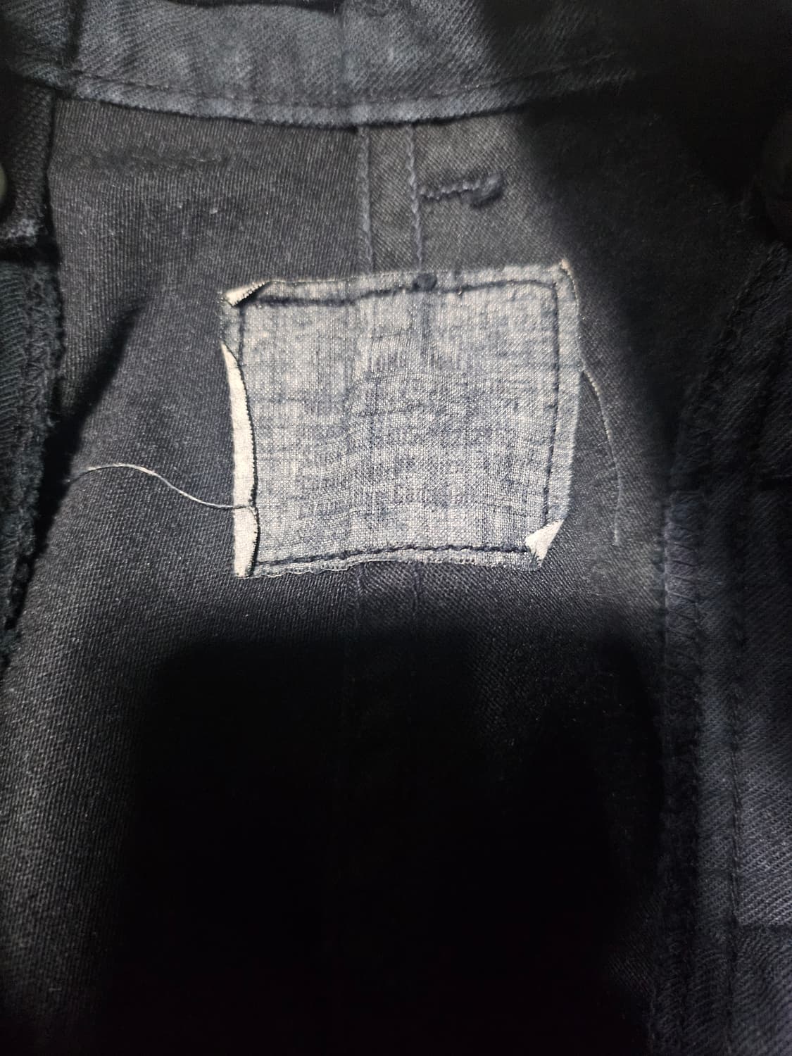 60s 미군오리지날 m65팬츠 블랙다잉 상품이미지2