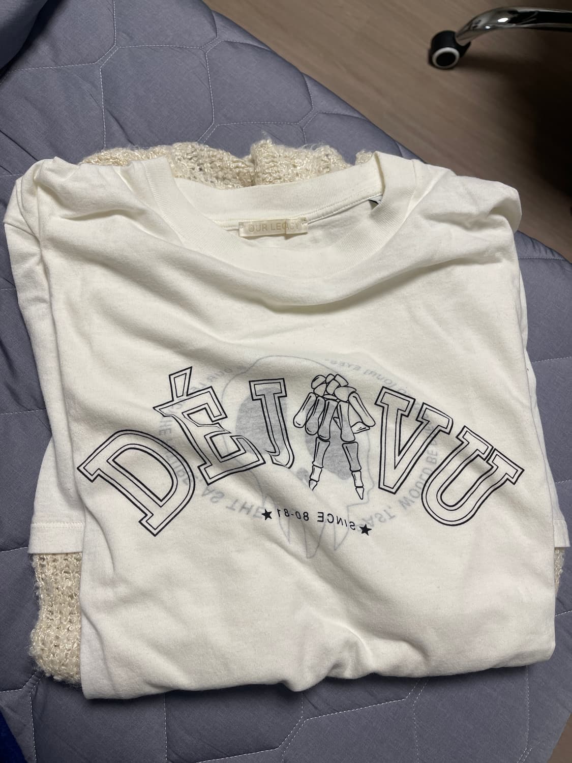 [지코 착용] 50사이즈 아워레가시 데자뷰 믹스 티셔츠 상품이미지2