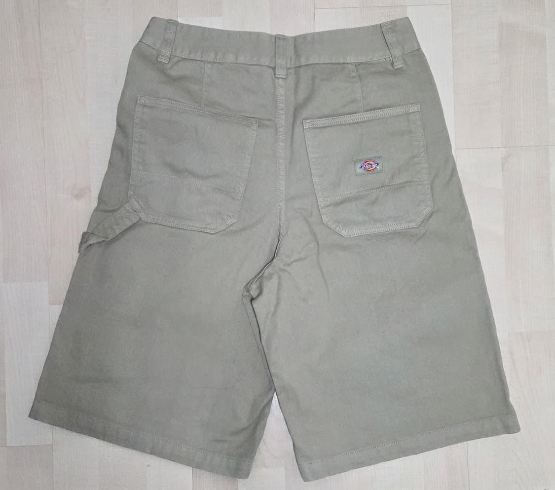 디키즈 더블니 카펜터 트윌 쇼츠 팬츠 카키 상품이미지3