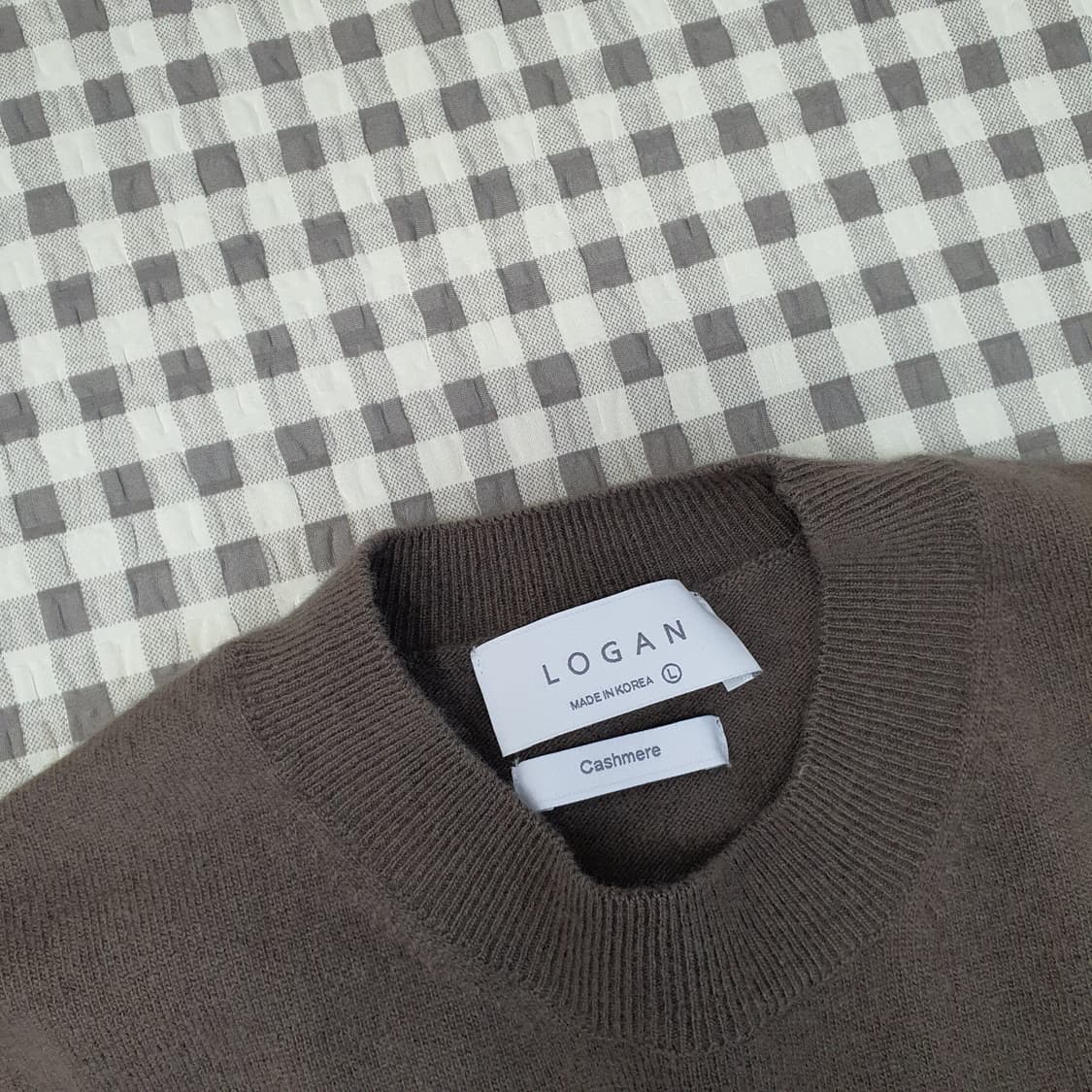 LOGAN 로건 캐시미어 니트 스웨터 남자95 상품이미지2