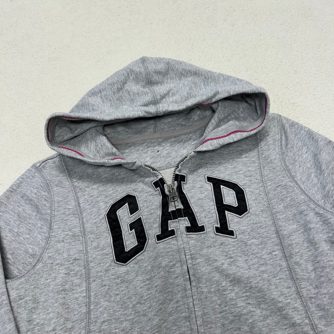 Gap 2way gray hood zip-up 상품이미지7