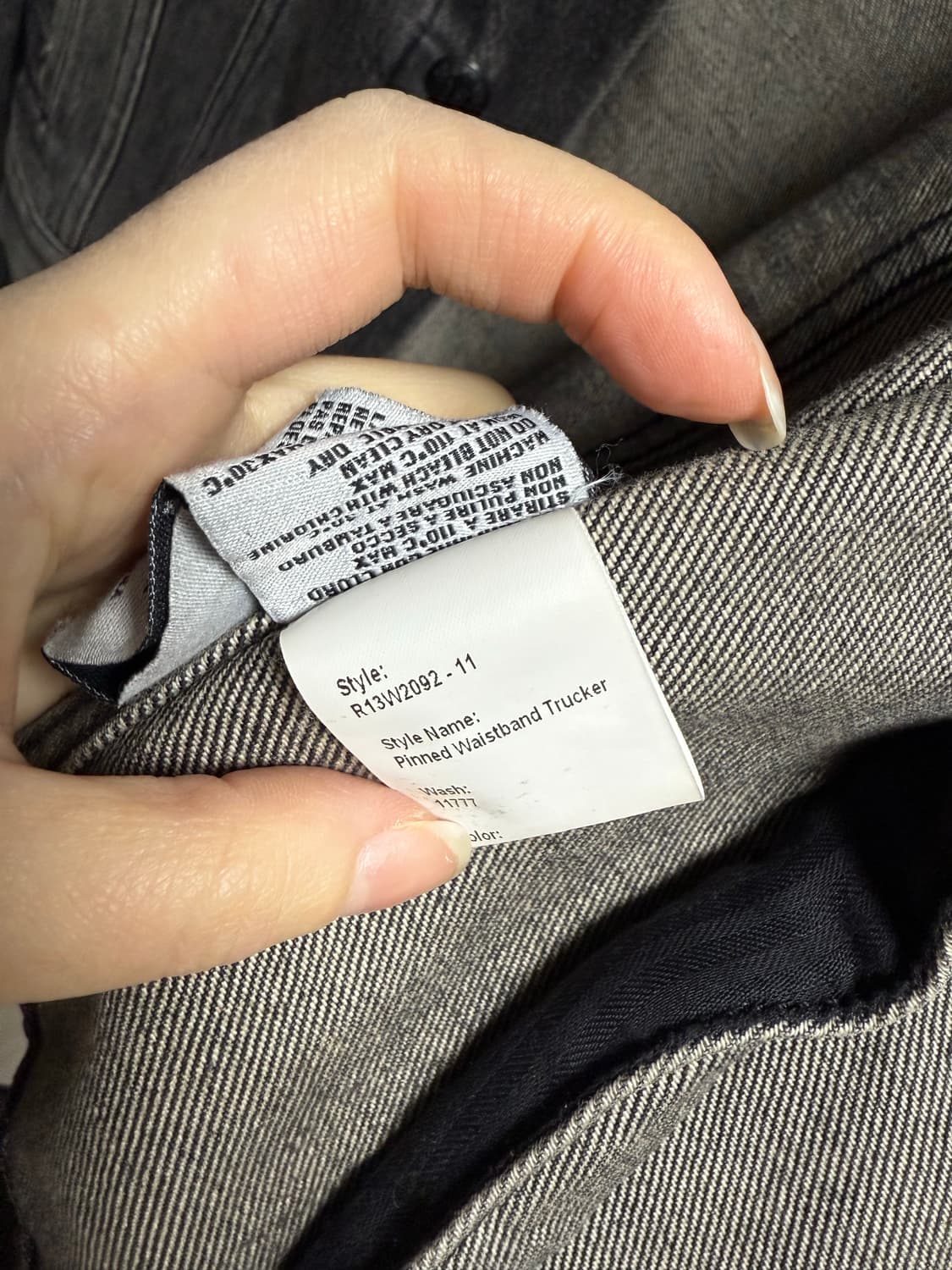 R13 데님자켓 상품이미지6