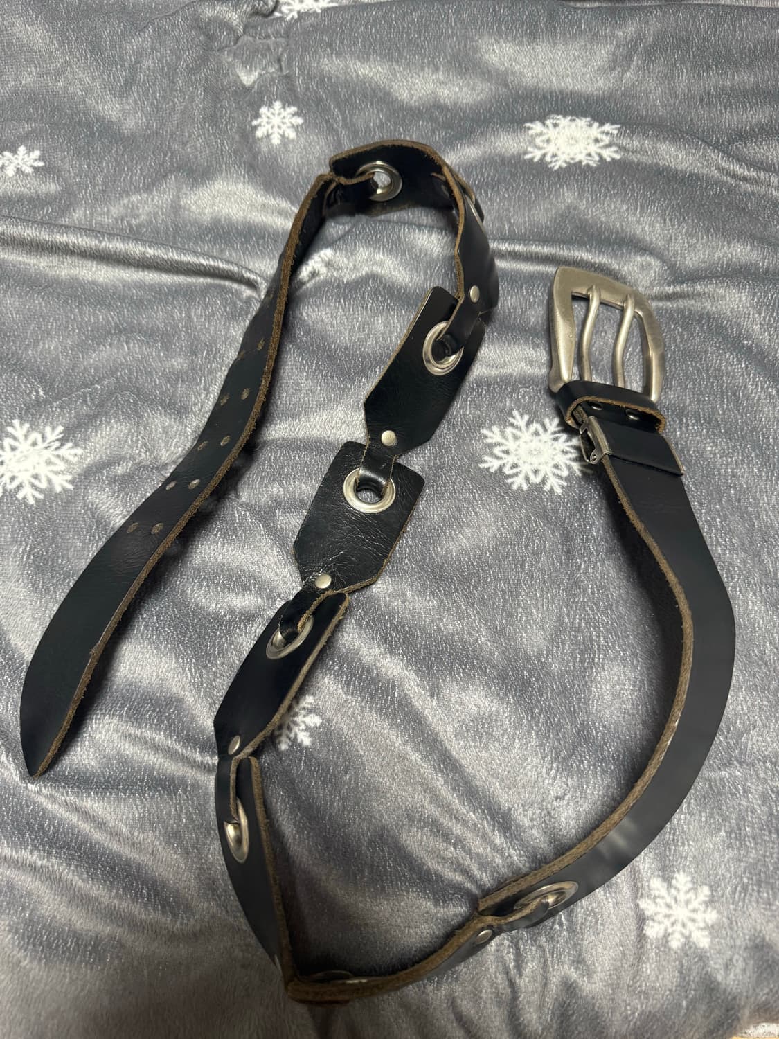 레더 아일릿 벨트 상품이미지1