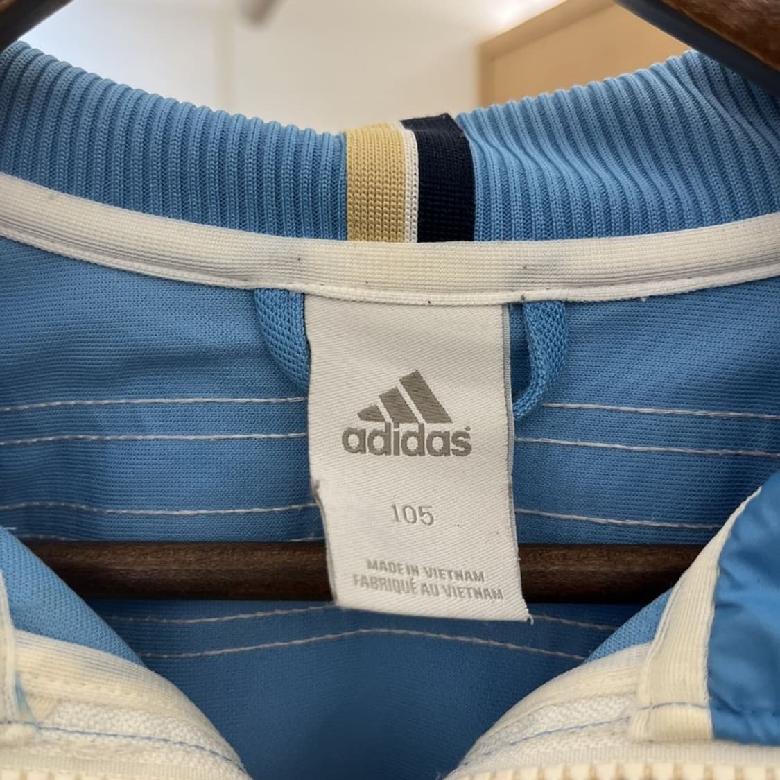 아디다스 11-12 아르헨티나 유니폼 져지 집업 105 C10433 상품이미지5