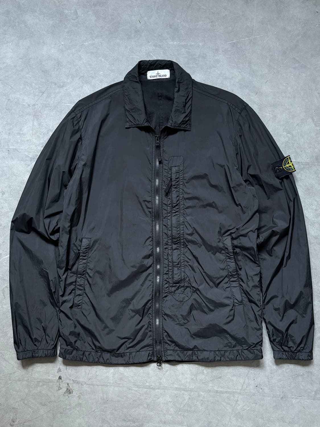 Stone-Island 스톤아일랜드 크링클랩스 와펜 셔츠 자켓  상품이미지1