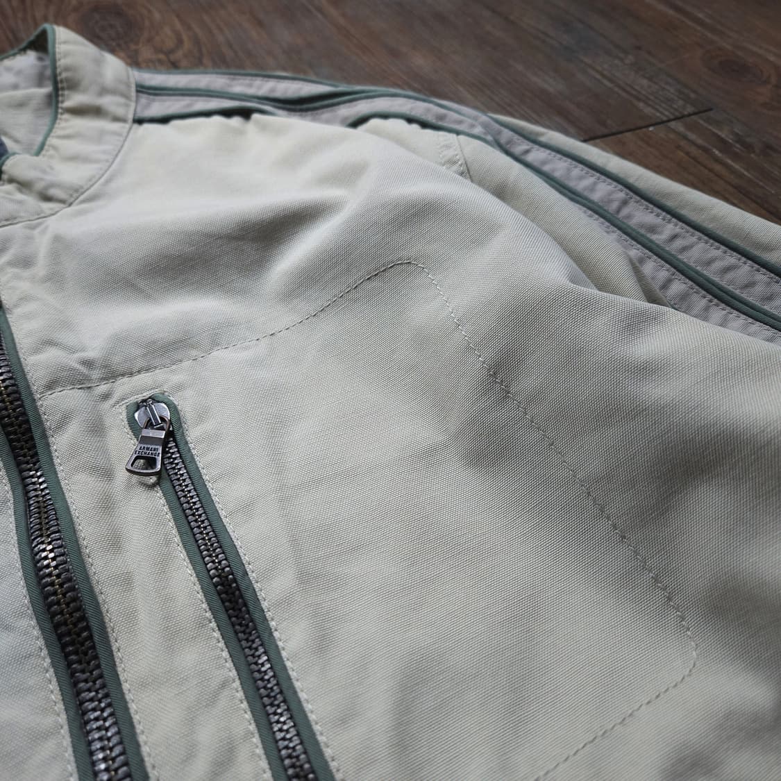 아르마니 익스체인지 아카이브 카페레이서 바이커 자켓 상품이미지6