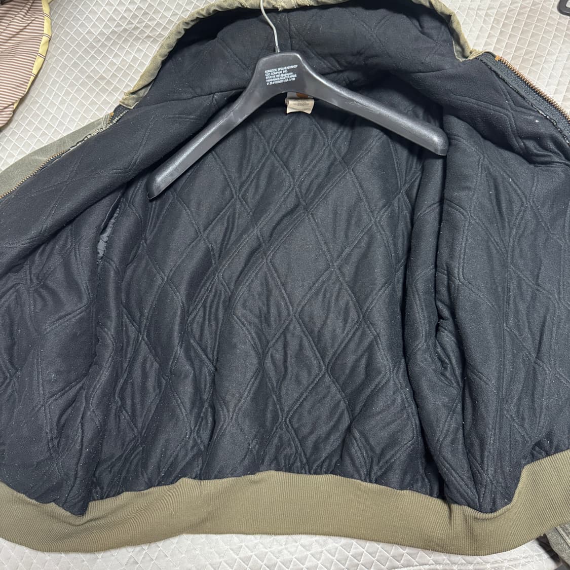 칼하트 액티브자켓 j68 j30 모스그린 상품이미지3