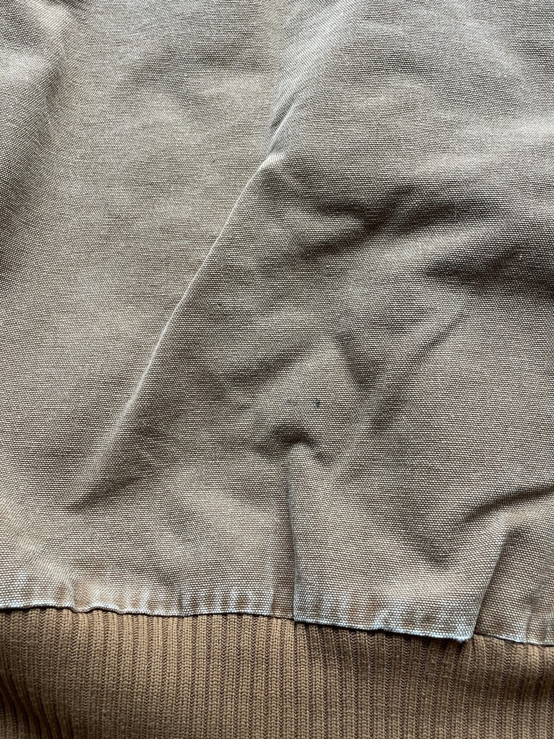 칼하트 j130 BRN 브라운 액티브 자켓 샌드스톤 빈티지 상품이미지9