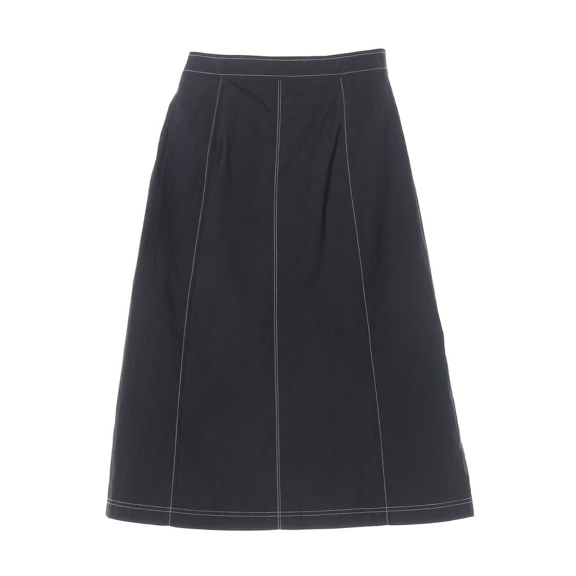 에잇세컨즈 코튼 나일론 스티치 버튼 스커트 M 상품이미지2