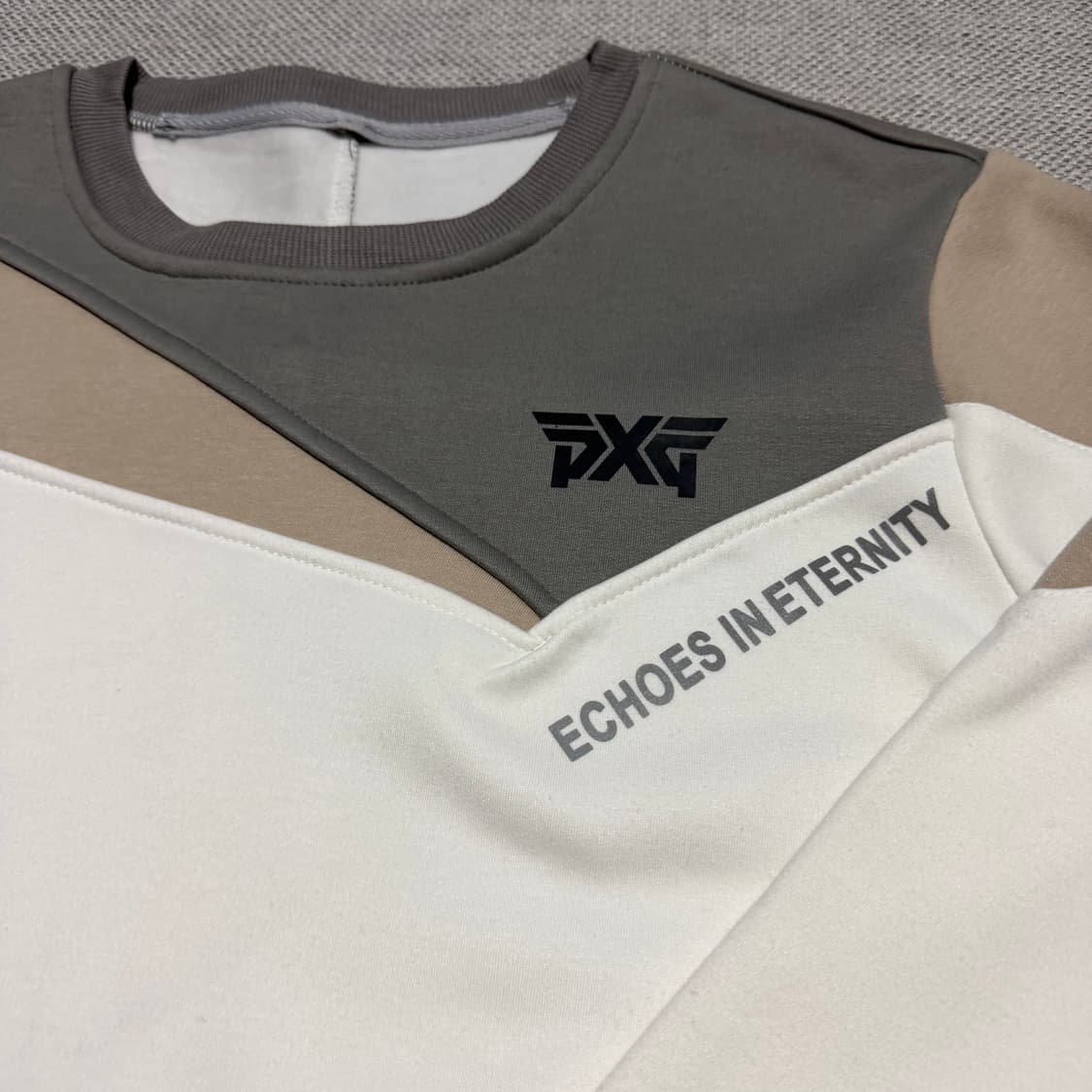 PXG 배색 맨투맨 상품이미지2