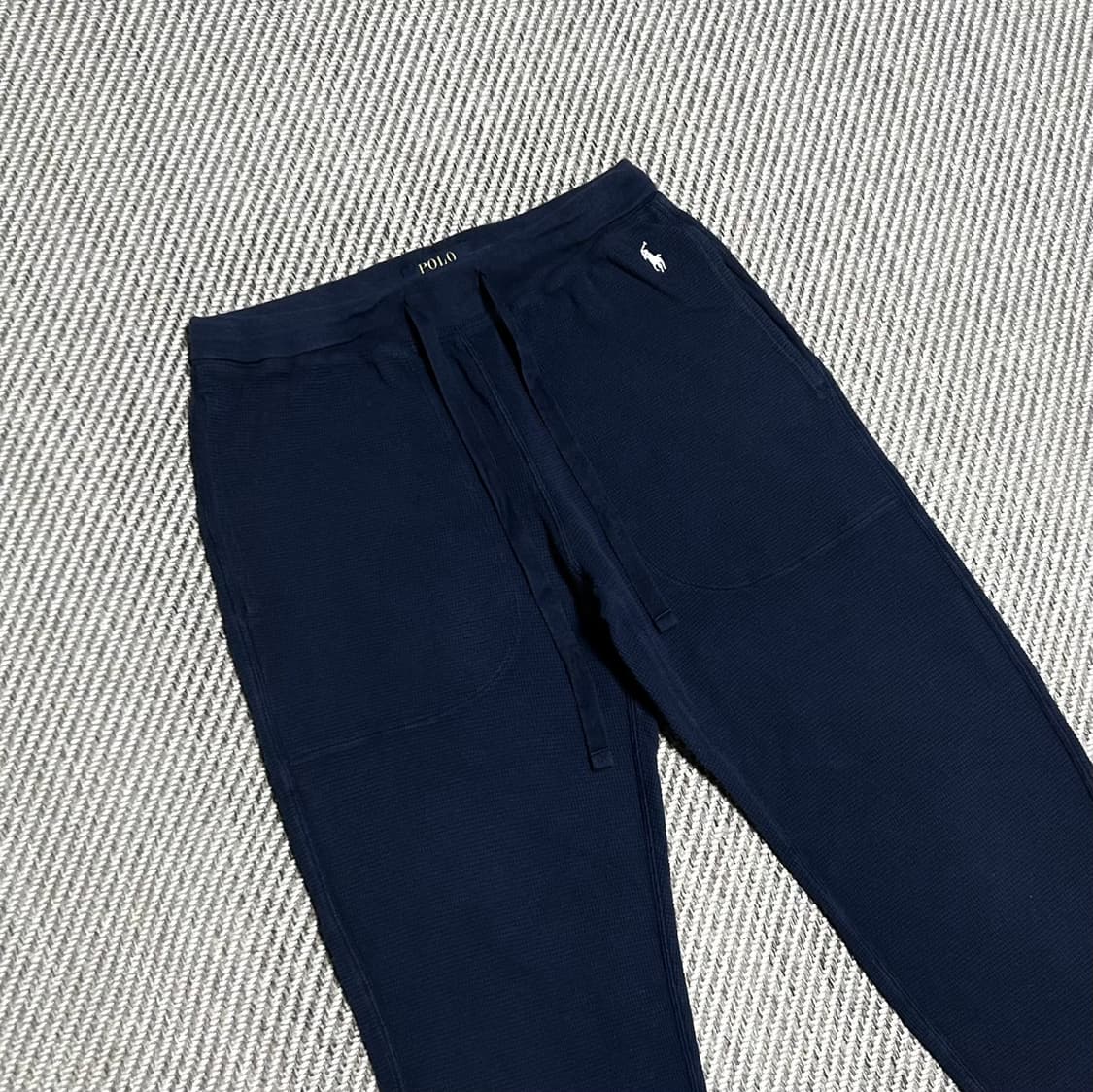 [S] Polo 폴로 랄프로렌 네이비 와플 조거팬츠 상품이미지2
