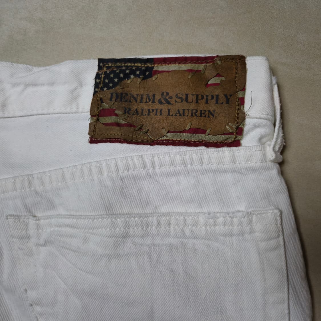 [32]데님앤서플라이 랄프로렌 화이트진 상품이미지1