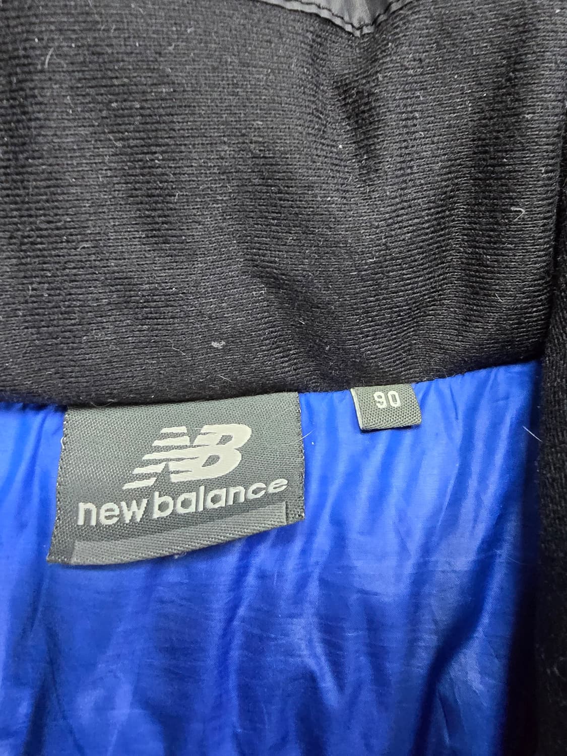 뉴발란스 블랙 패딩 점퍼 (1609) 상품이미지3