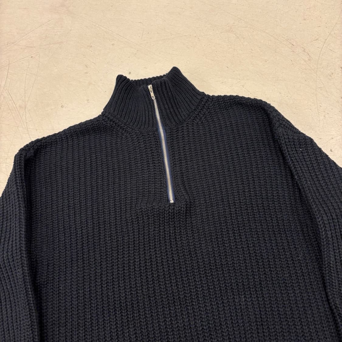 트릴리온 하프집업 니트 상품이미지2