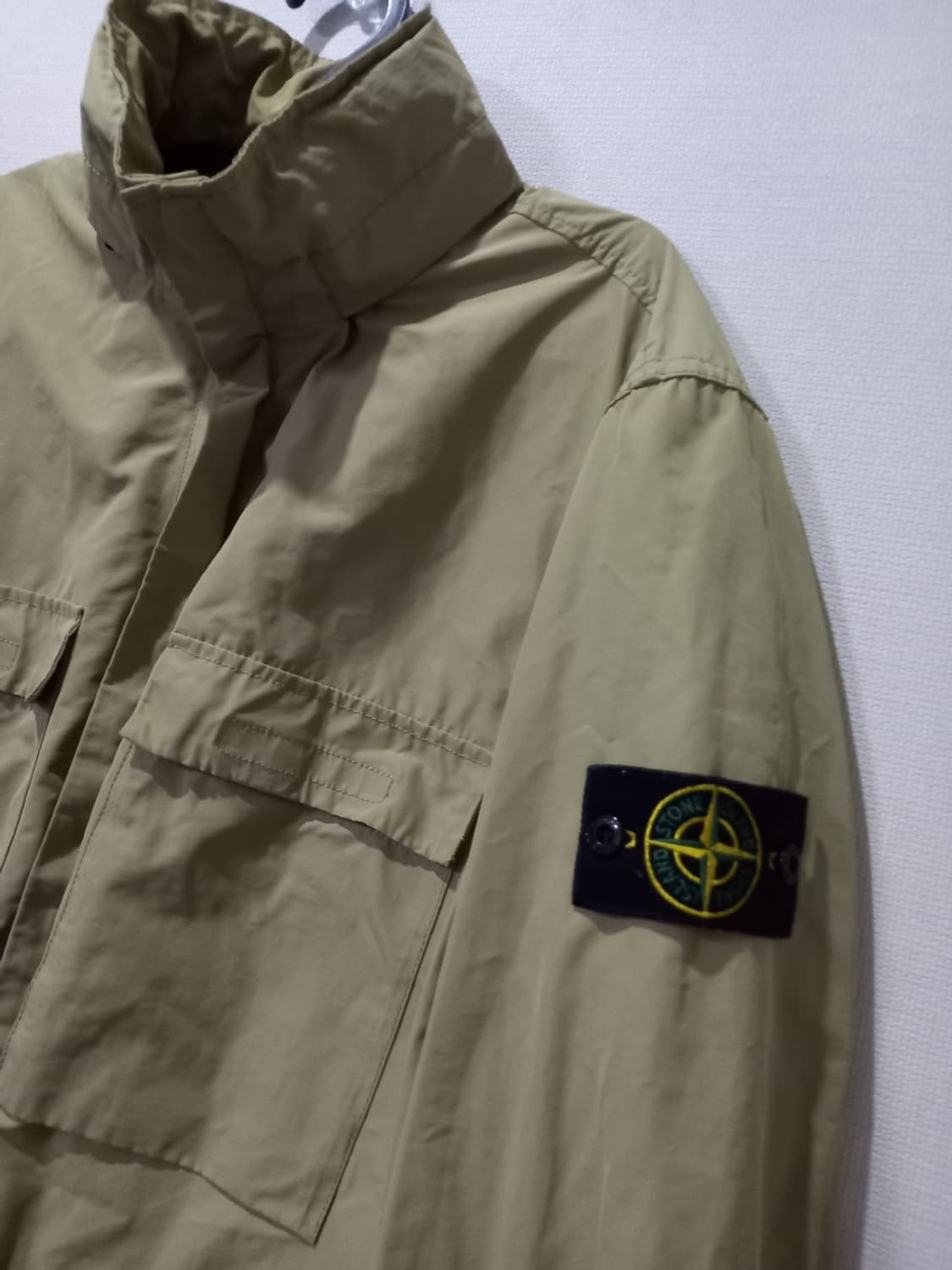 정품 스톤아일랜드 마이크로랩스 히든 집업점퍼 100/L 상품이미지2