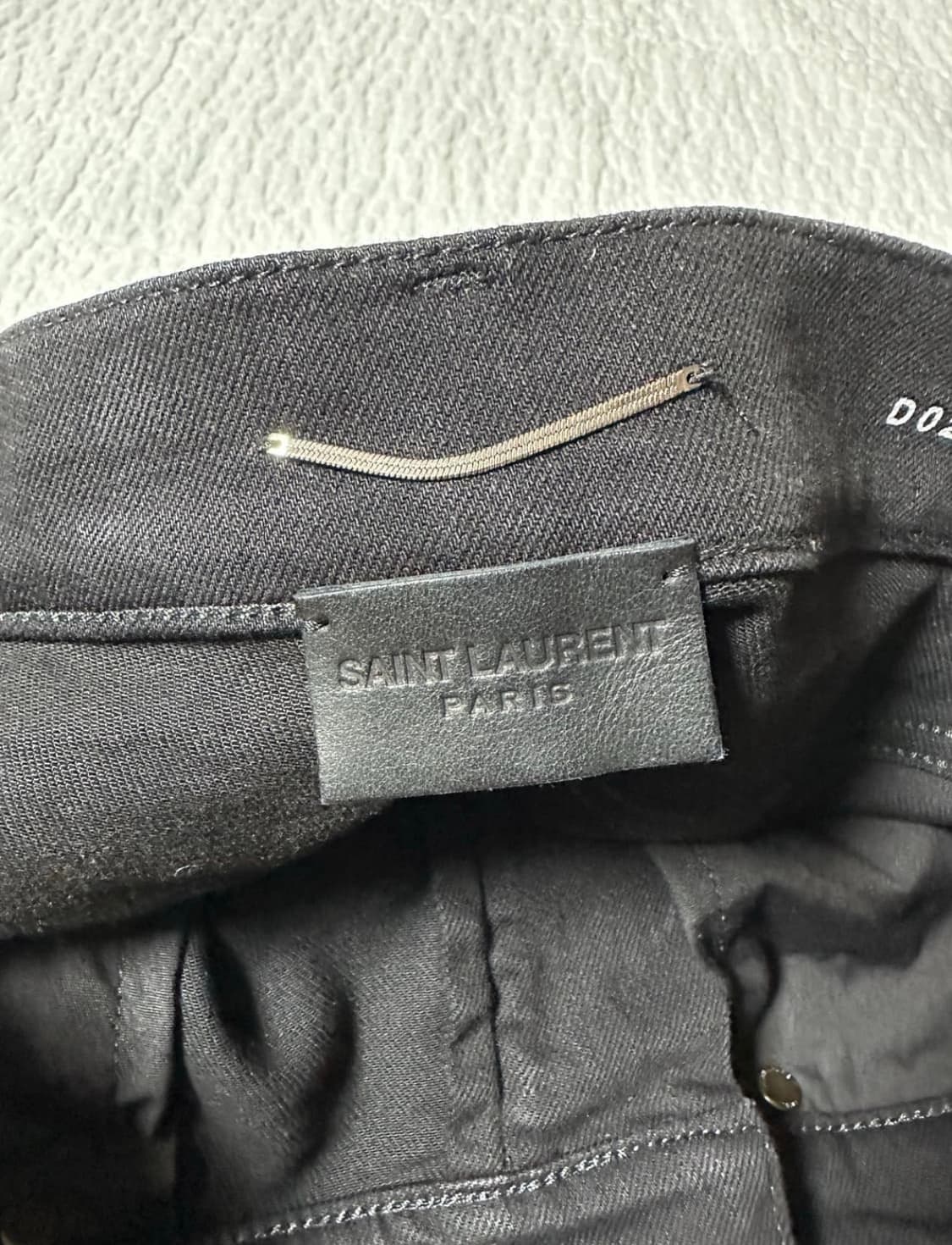 생로랑 블랙 코팅 데님 상품이미지3