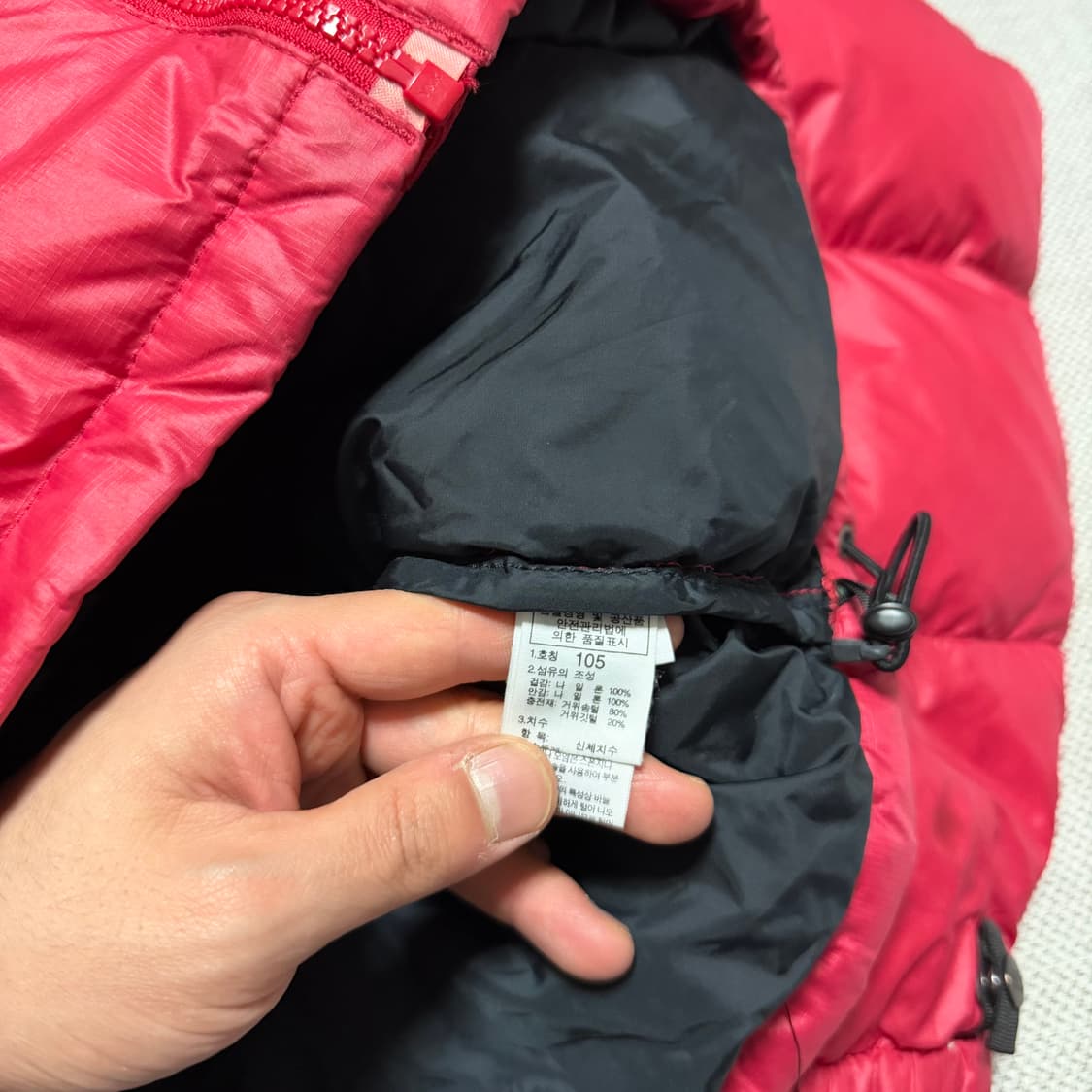 노스페이스 700 눕시 패딩 상품이미지3